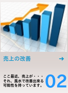 売上の不振。ここ最近、売上が・・・それ、風水で改善出来る可能性を持っています。