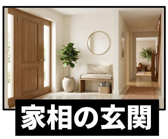 家相の玄関
