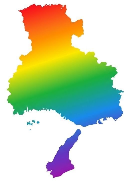 兵庫県の地図