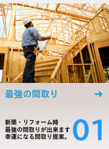間取りの不安。新築・リフォームなどの間取りの問題を解決!!幸運になる間取り提案。